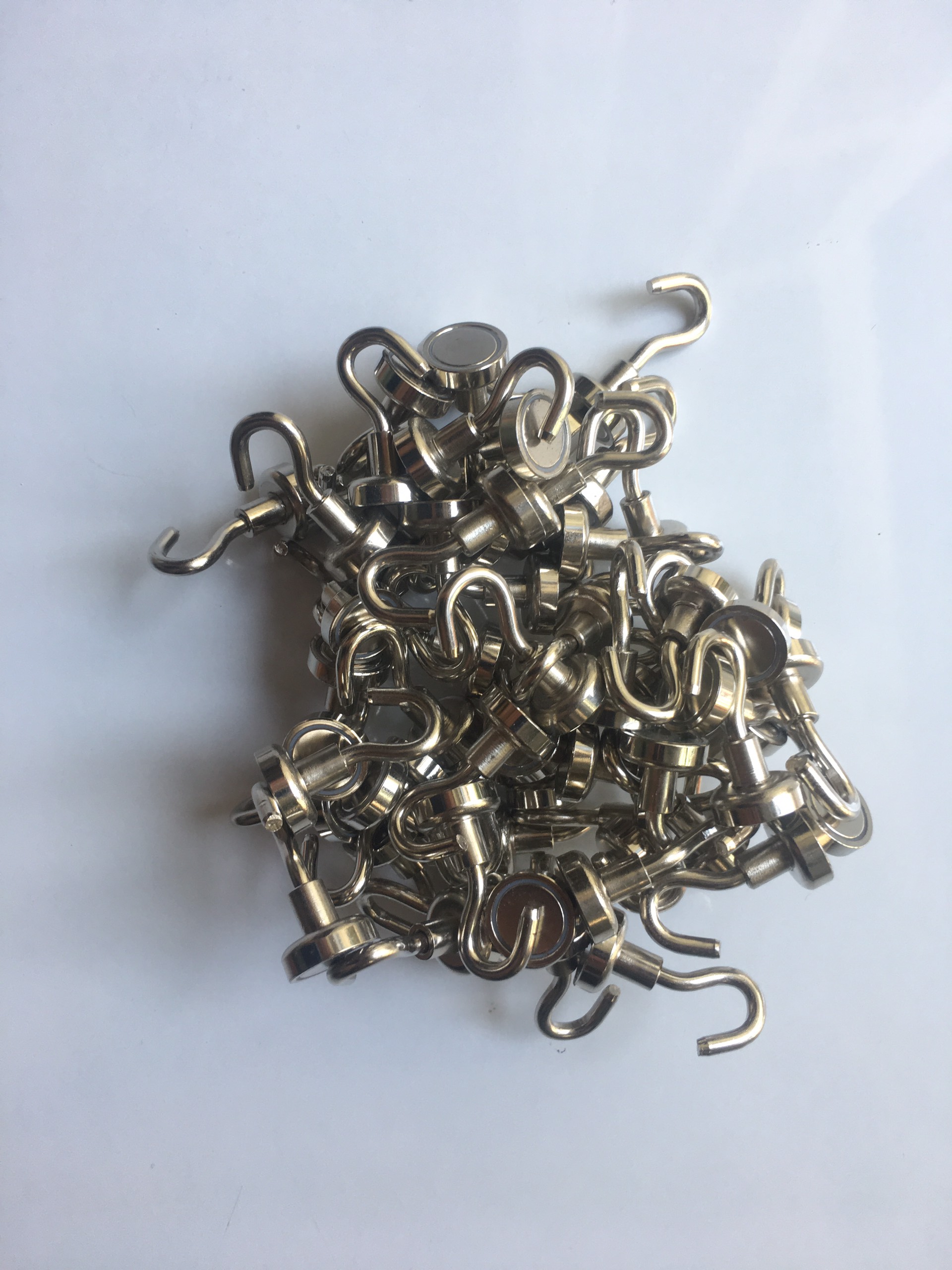 [HCM]Móc Treo Nam Châm D16mm – Lực Giữ 2Kg – Bộ 5 Cái