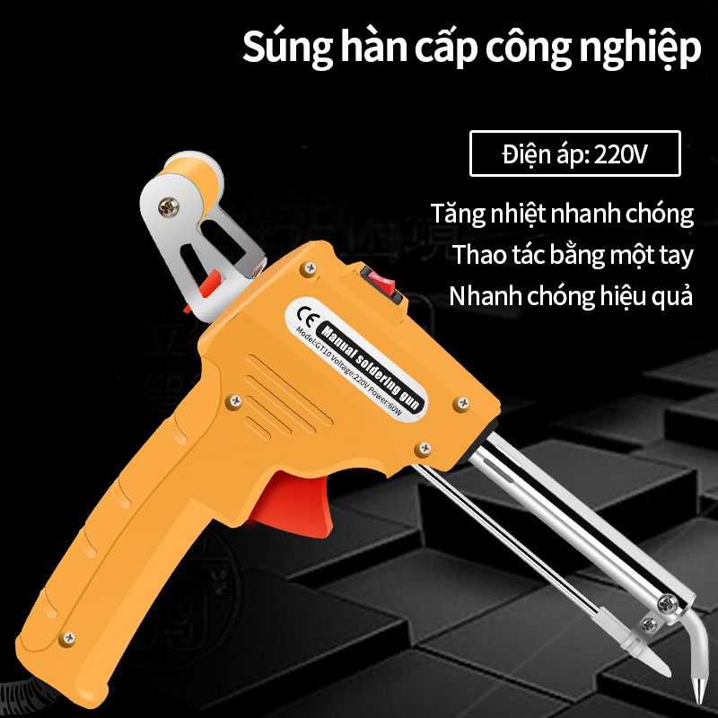 MỎ HÀN THIẾC，mỏ,hàn điện tử cao cấp，mỏ hàn cầm tay 220V，60W