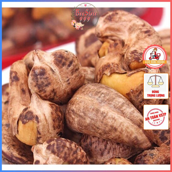 1kg hạt điều rang muối bình phước vỡ loại a còn vỏ lụa