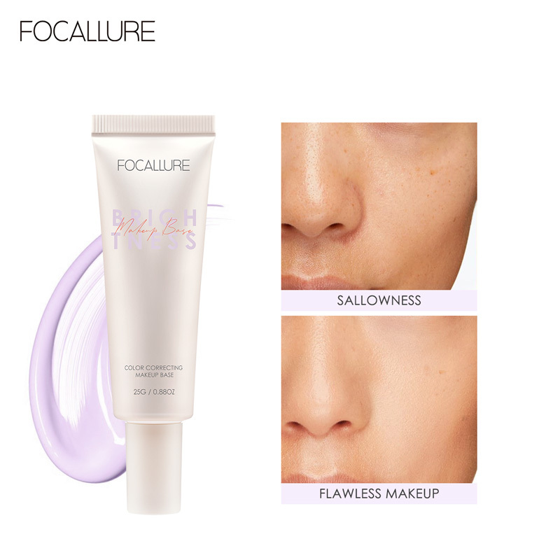 FOCALLURE primer corrects the color of 25g of long-lasting moisturizing skin