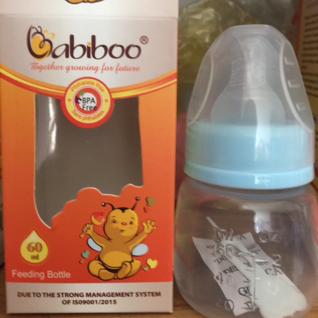 Bình Sữa Babiboo 60Ml