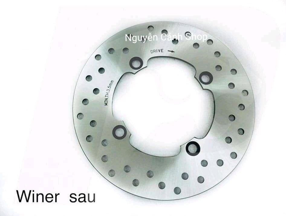 Đĩa thắng sau xe winner 150 zin