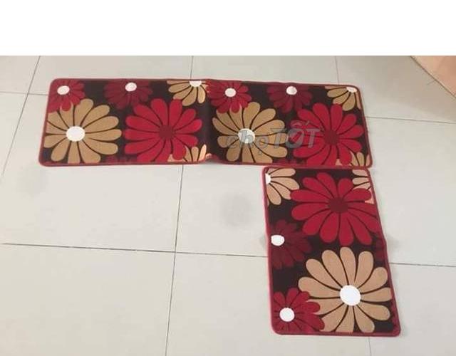 Bộ 2 thảm bếp cao cấp 120x40 và 60x40