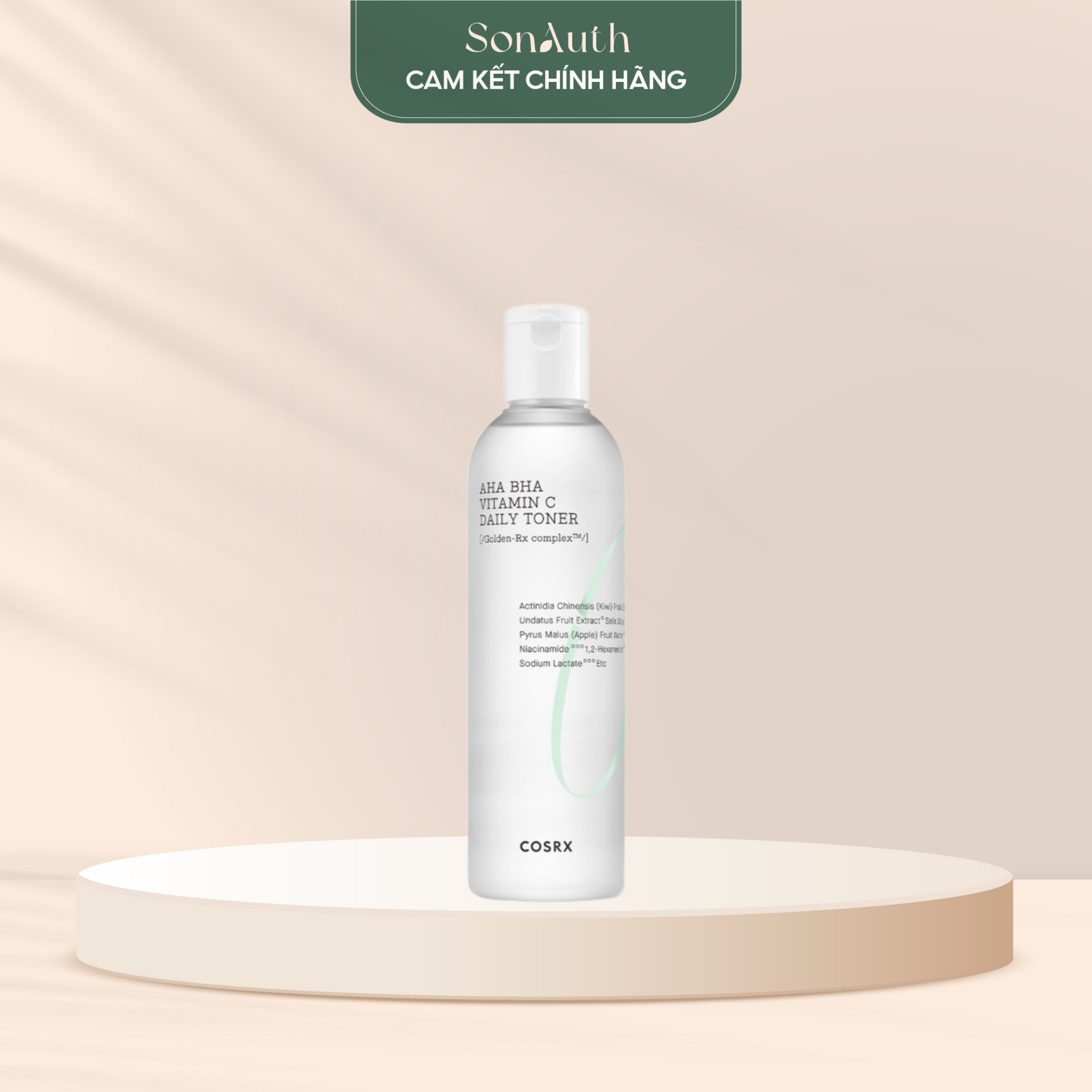 Nước hoa hồng Cosrx AHA/BHA/VitaminC Daily Toner