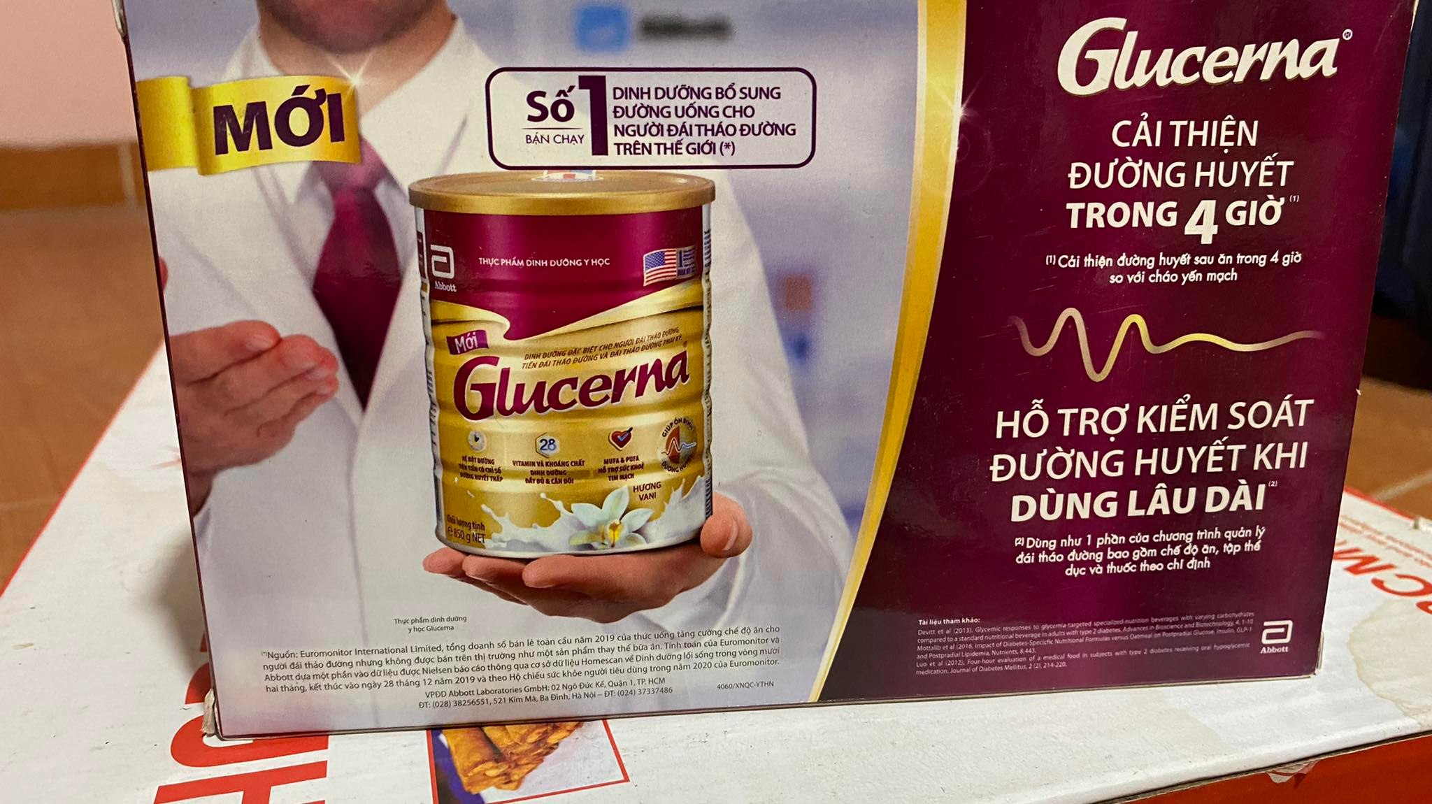 Máy Đo đường huyết(hàng quà tặng Glucerna)