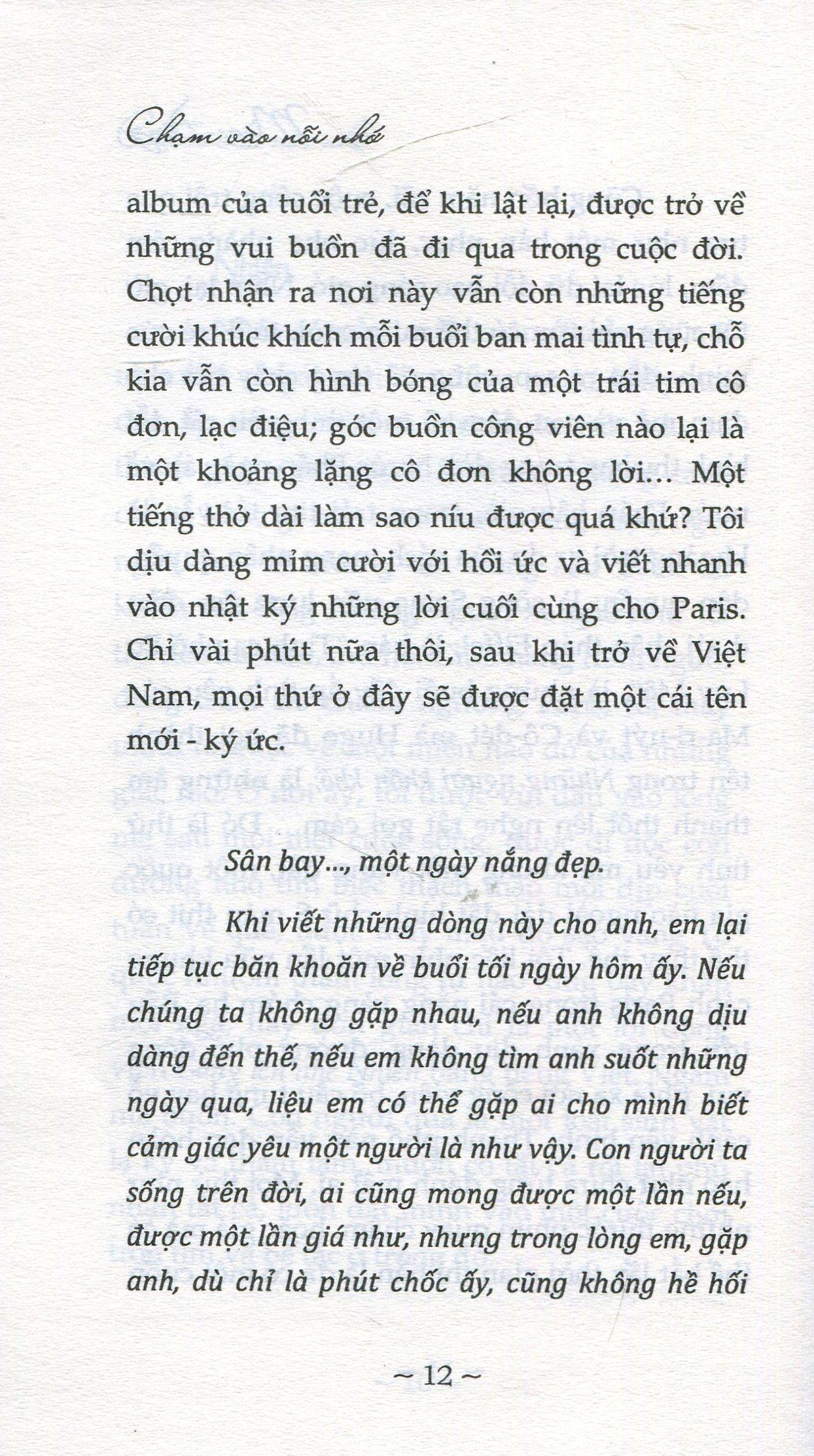 Chạm Vào Nỗi Nhớ - Mùa Đông