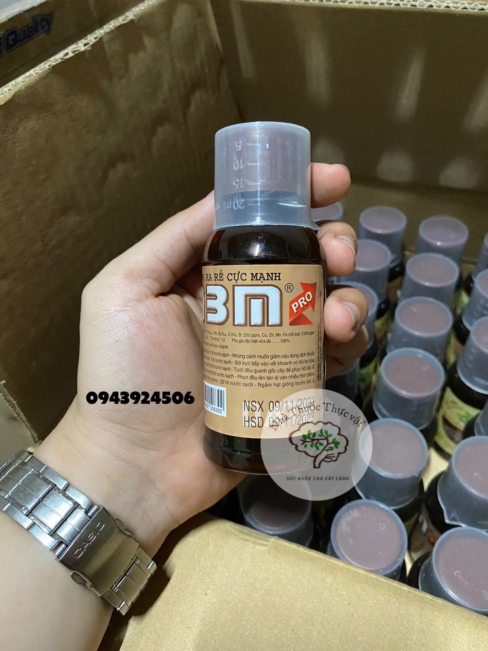 Phân Bón Lá Kích Rễ N3M Dạng Nước 100ml