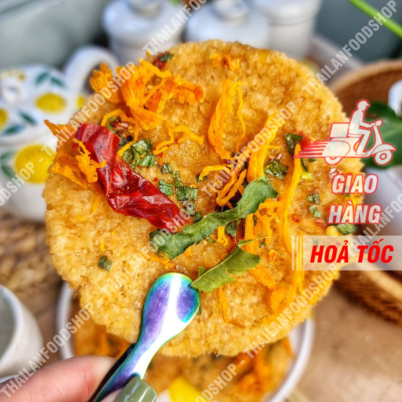 Cơm Cháy Xốc Khô Gà - Hộp 500gr
