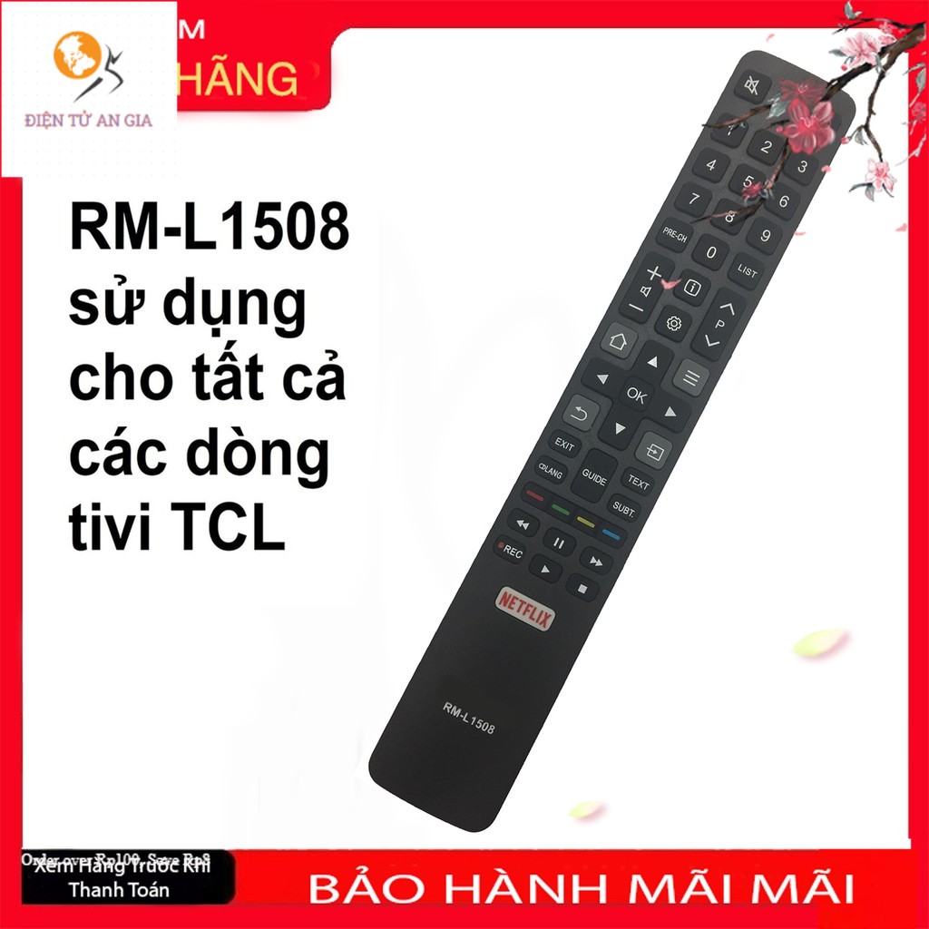 Remote điều khiển tv tcl smart đa năng _