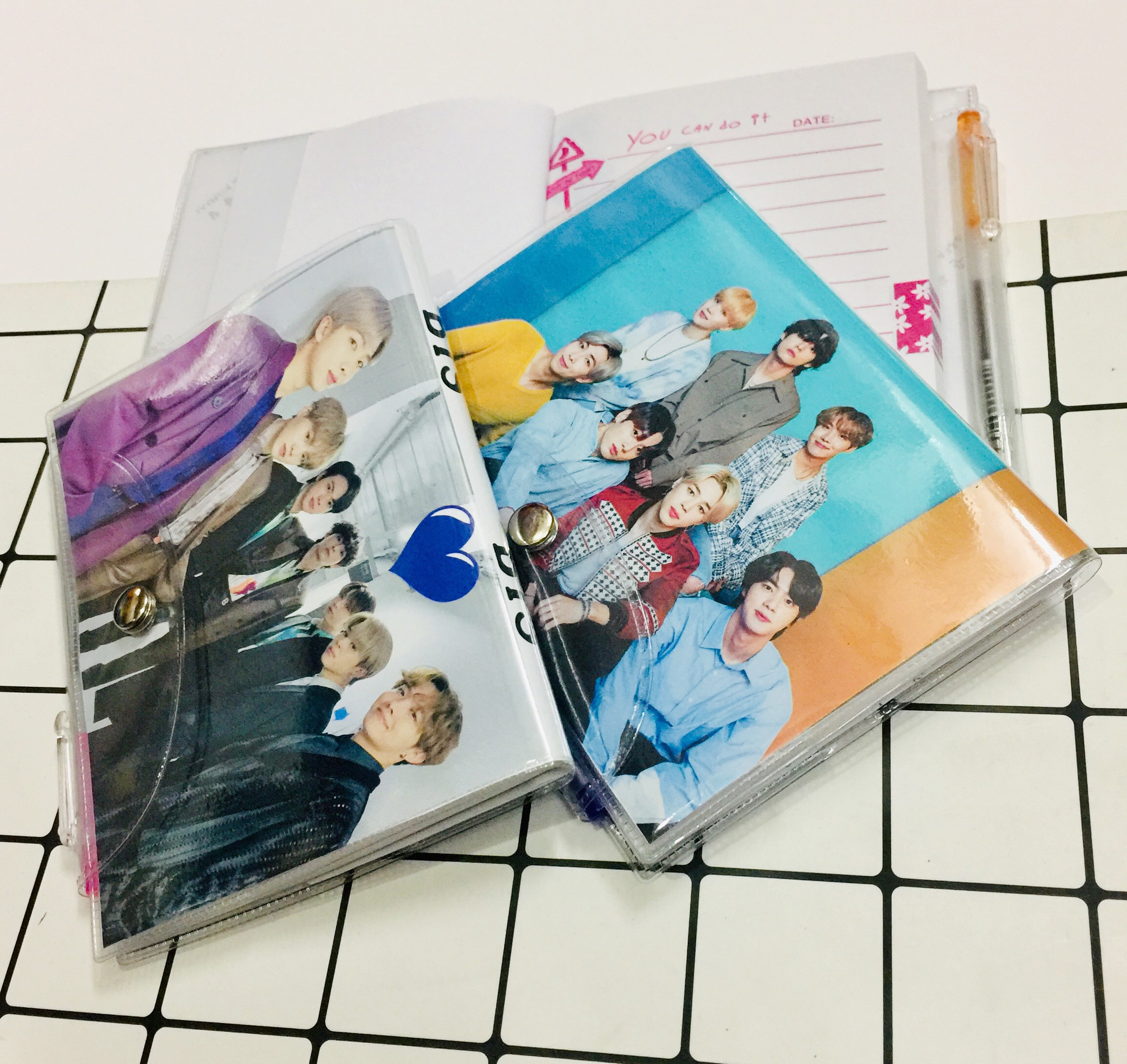 SỔ TAY NHỎ KÈM BÚT BTS