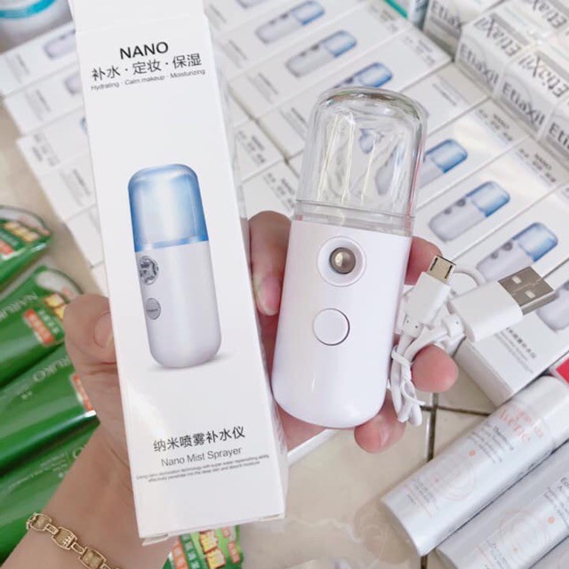 [HCM][HÀNG CHUẨN] MÁY PHUN SƯƠNG NANO MINI