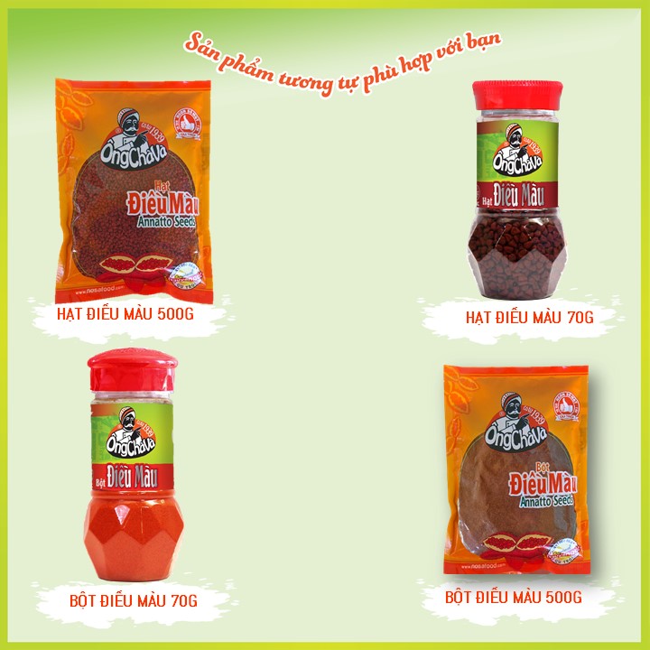 Bột Điều Màu Ông Chà Và 70g