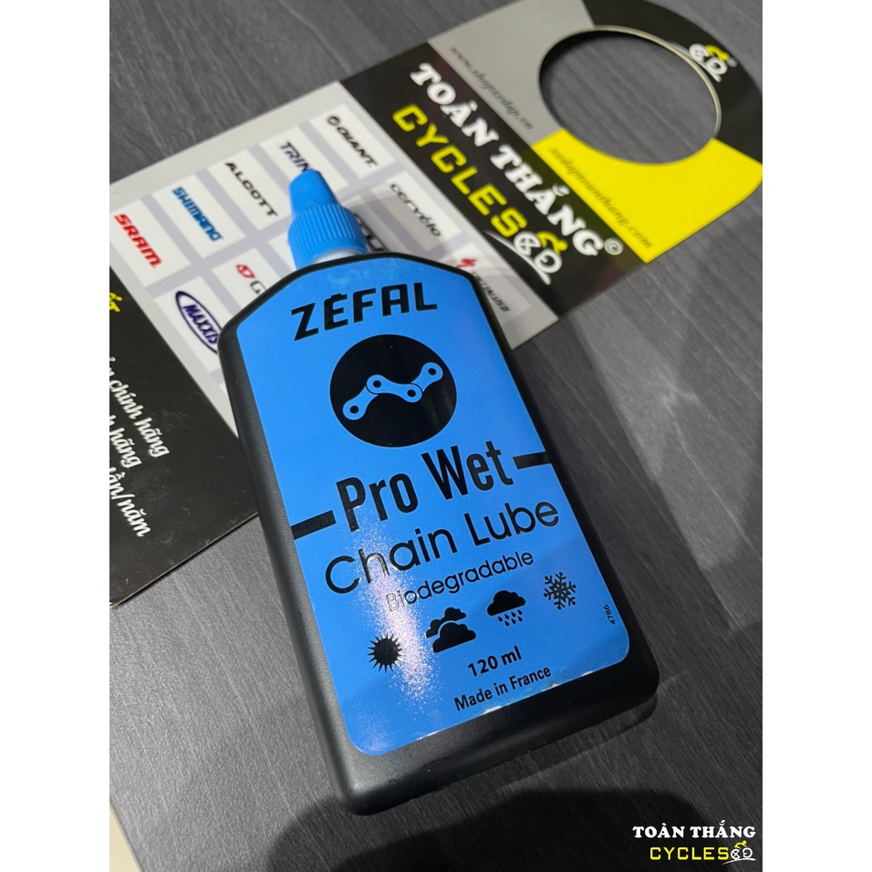 Dầu Zefal Pro Wet Chain Lube 120ml