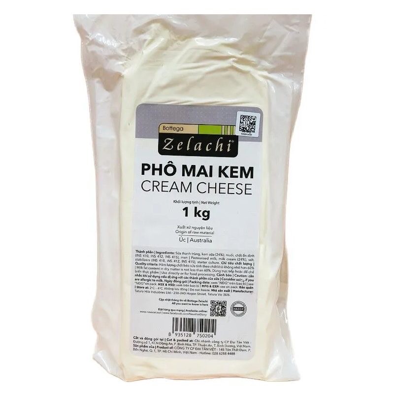 CREAM CHEESE ANCHOR/ Phô Mai Kem Anchor ( Hàng lạnh - Chỉ giao hỏa tốc HCM)