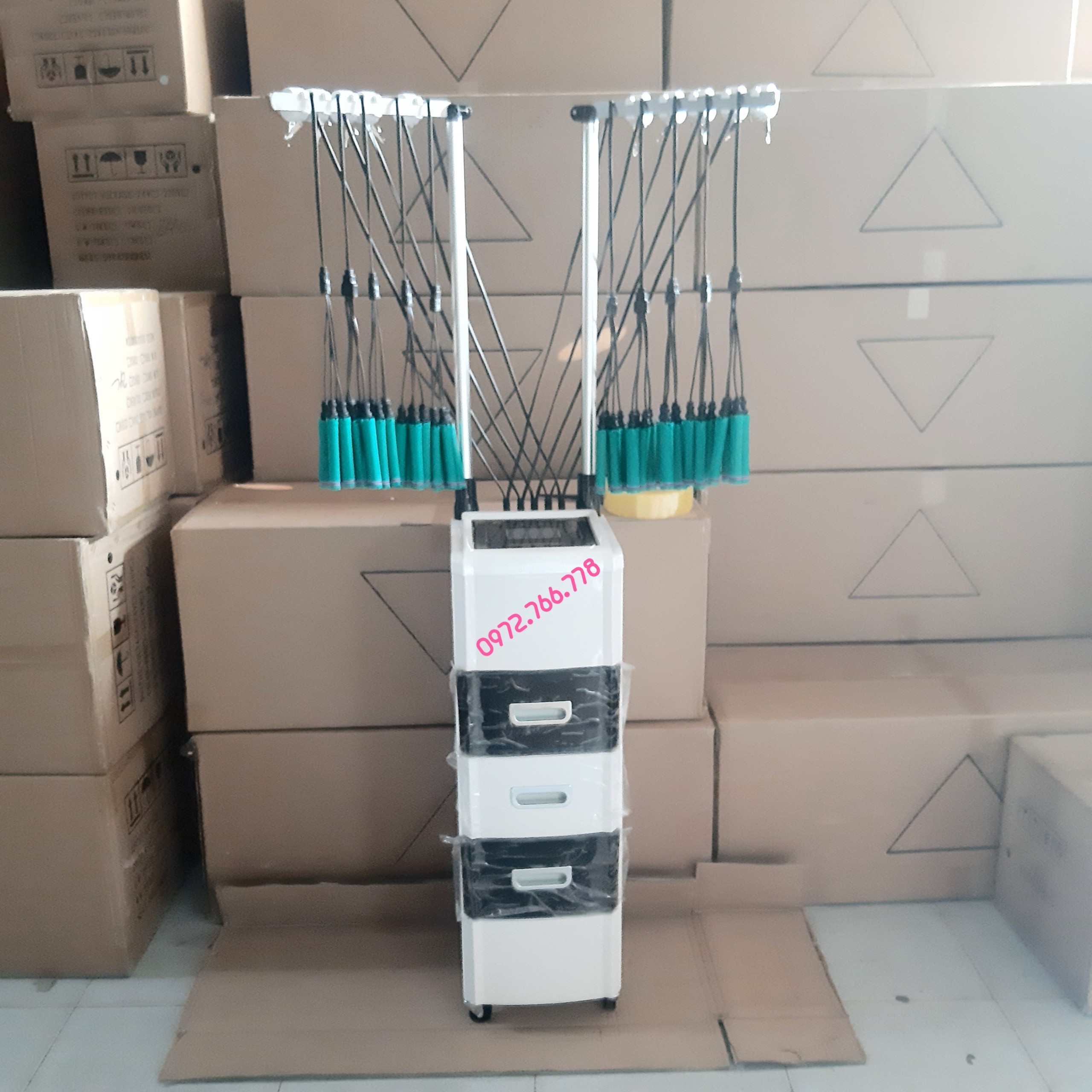 Máy uốn nóng setting có học tủ 40 dây