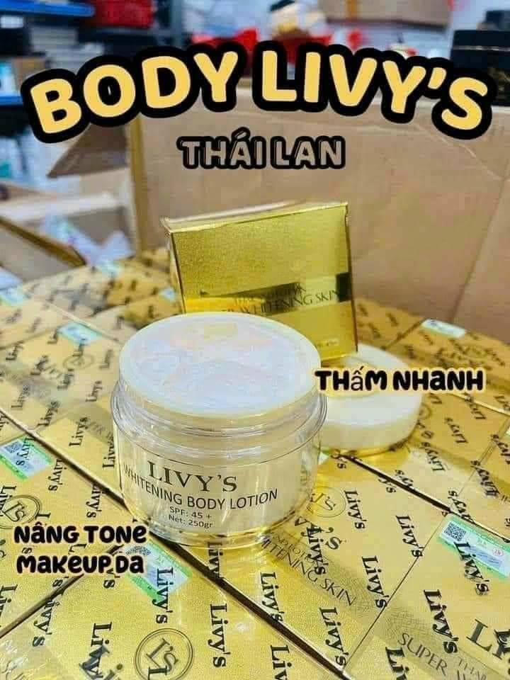 Kem body livy's thái lan 250g