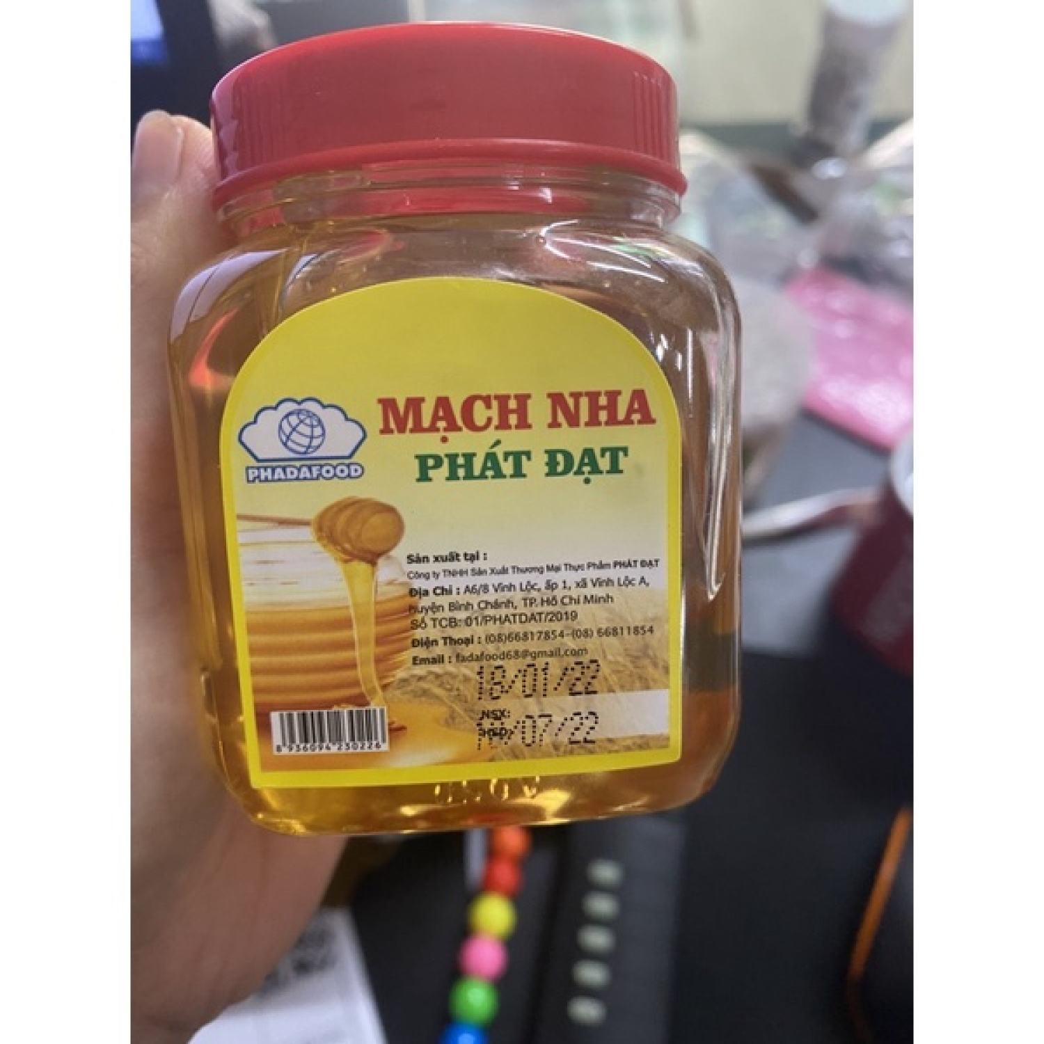 Mạch nha phát đạt 250g date 20/7