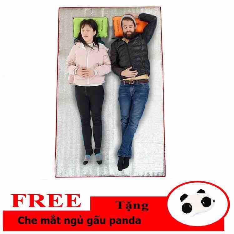 Chiếu ngủ loại lớn nằm 2 người cho văn phòng du lịch + tặng che mắt bịt mắt gấu panda