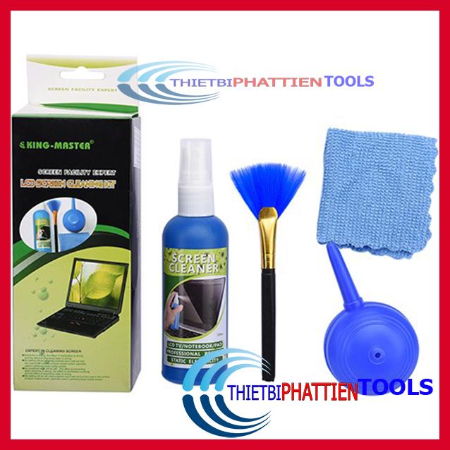 [HCM]Bộ Dụng Cụ Vệ Sinh Vi Tính Laptop Điện Thoại Thiết Bị Điện Tử 4 Món, 3 Món, 6 Món (Tiên Dụng)