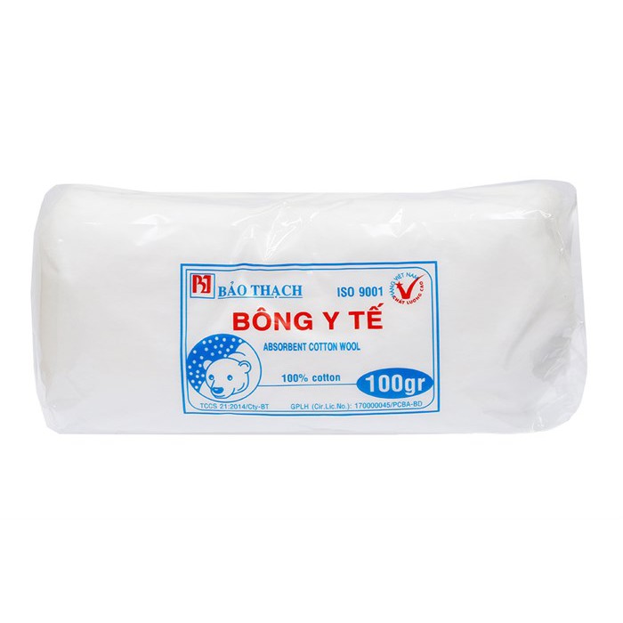 [HCM]Bông Y Tế 100g Bảo thạch
