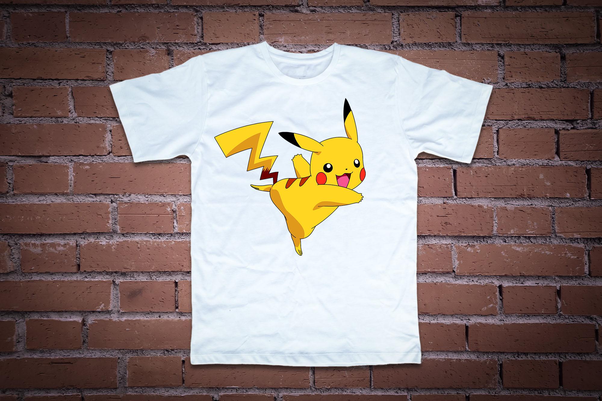 [HCM]Áo thun in hình pikachu dễ thương