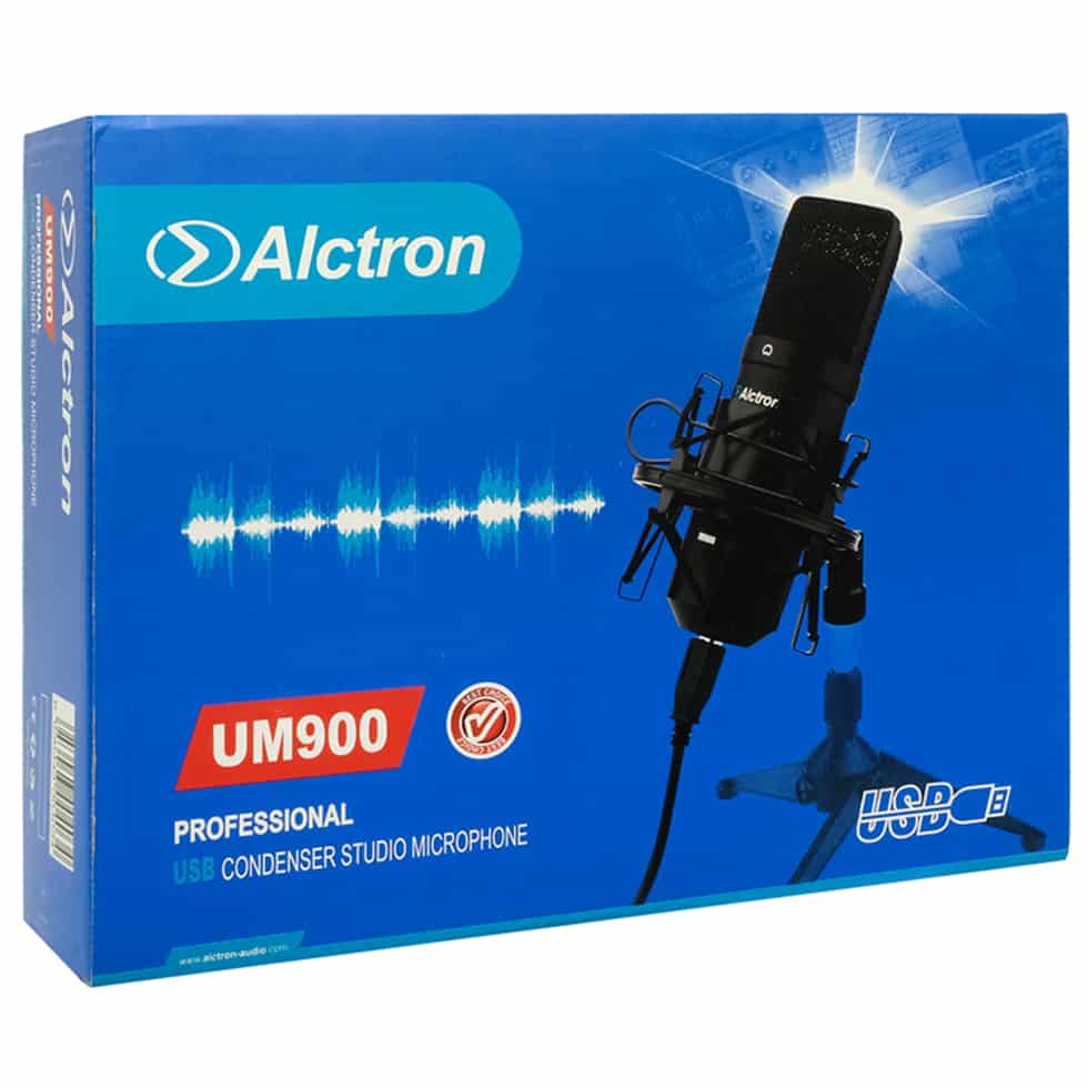 Alctron UM900 - Micro Thu Âm USB, Kèm Shock Mount