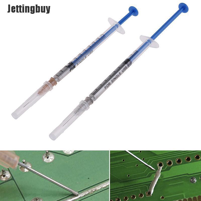 Jettingbuy 0.2/0.7ML Silver Conductive Adhesive Glue Wire Conduction Paste for PCB Board
