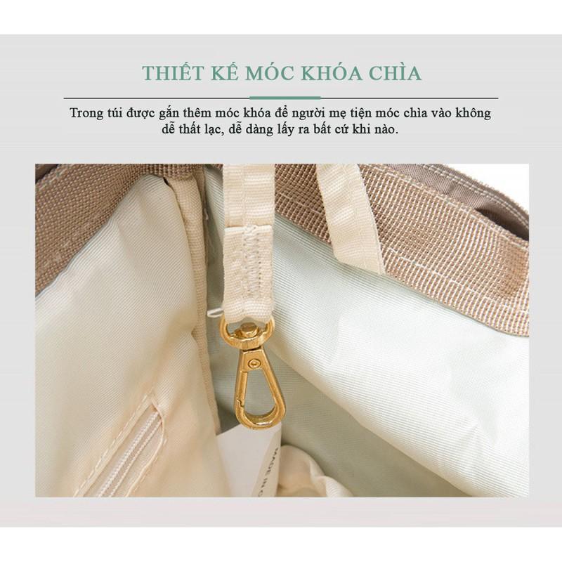Ba lô bỉm sữa cao cấp đa năng đủ màu dành cho các mẹ