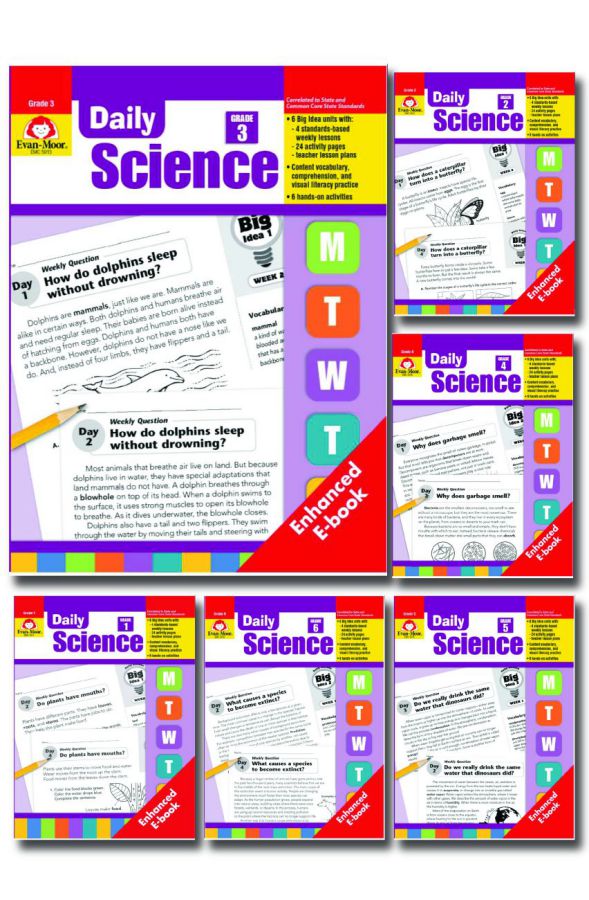 Daily Science – Full 6 Grade