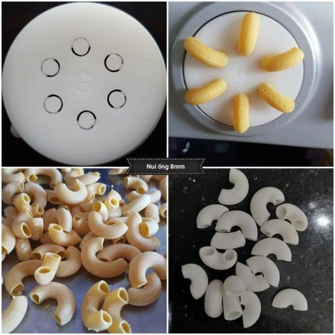 Khuôn nui ống cong 8mm dùng cho máy làm mì Philips