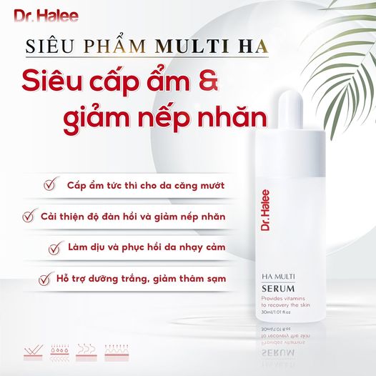 Serum HA Multi dưỡng da căng mọng