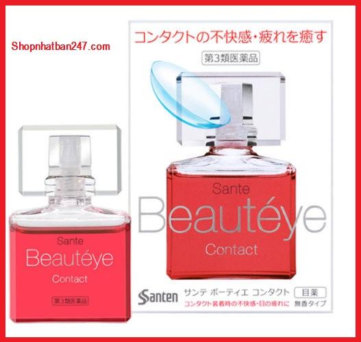 NHỎ MẮT SANTE BEAUTEYE CONTACT NHẬT 12 ML
