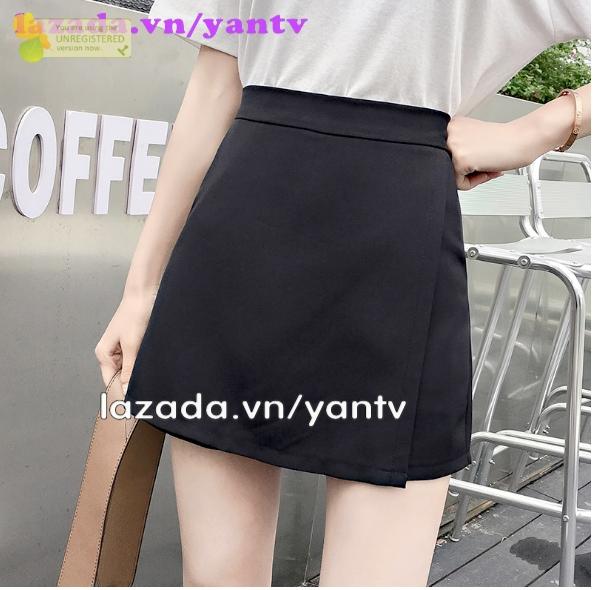 [HCM]Quần Giả Váy Vạt Xéo 210 yantv