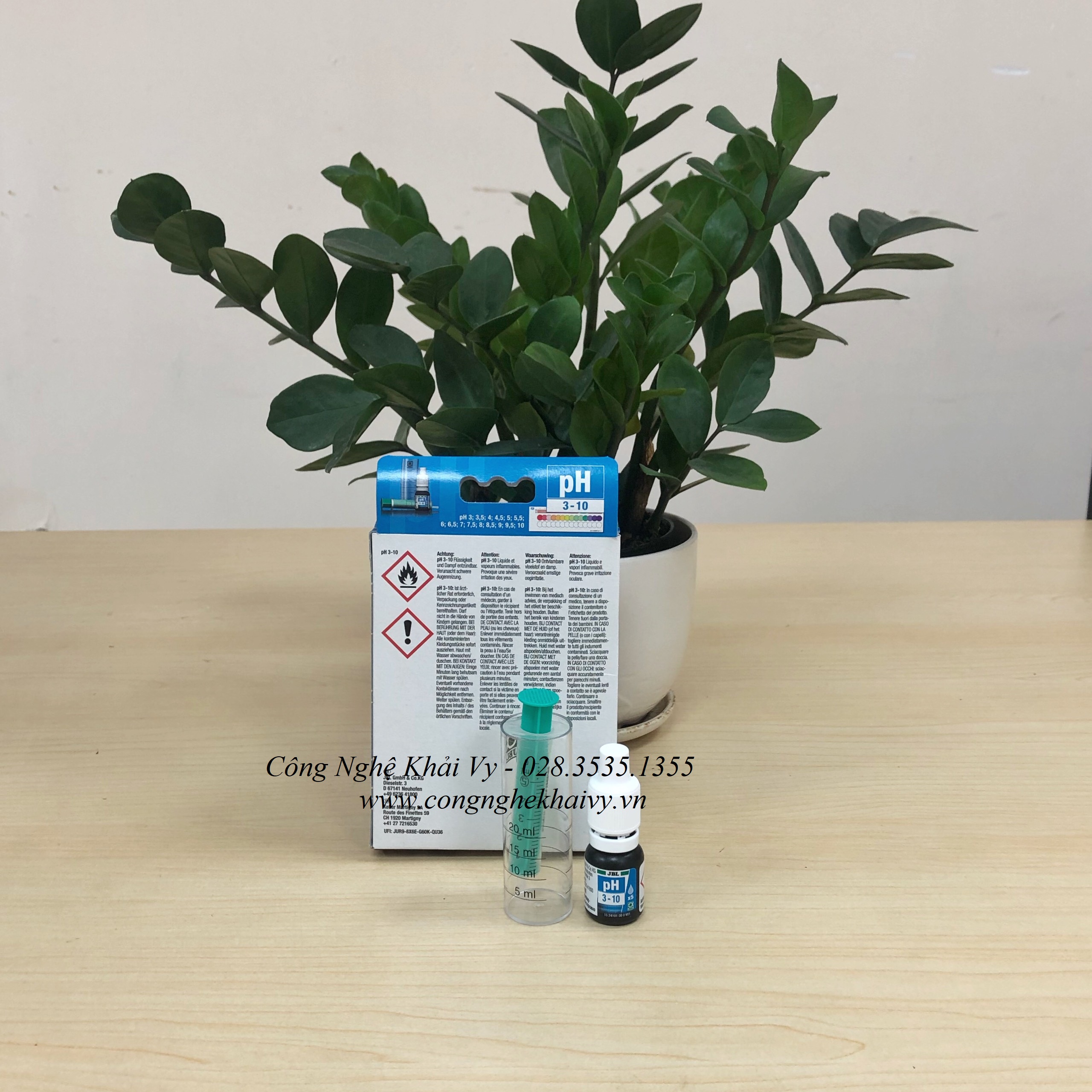 Test PH JBL – Đức