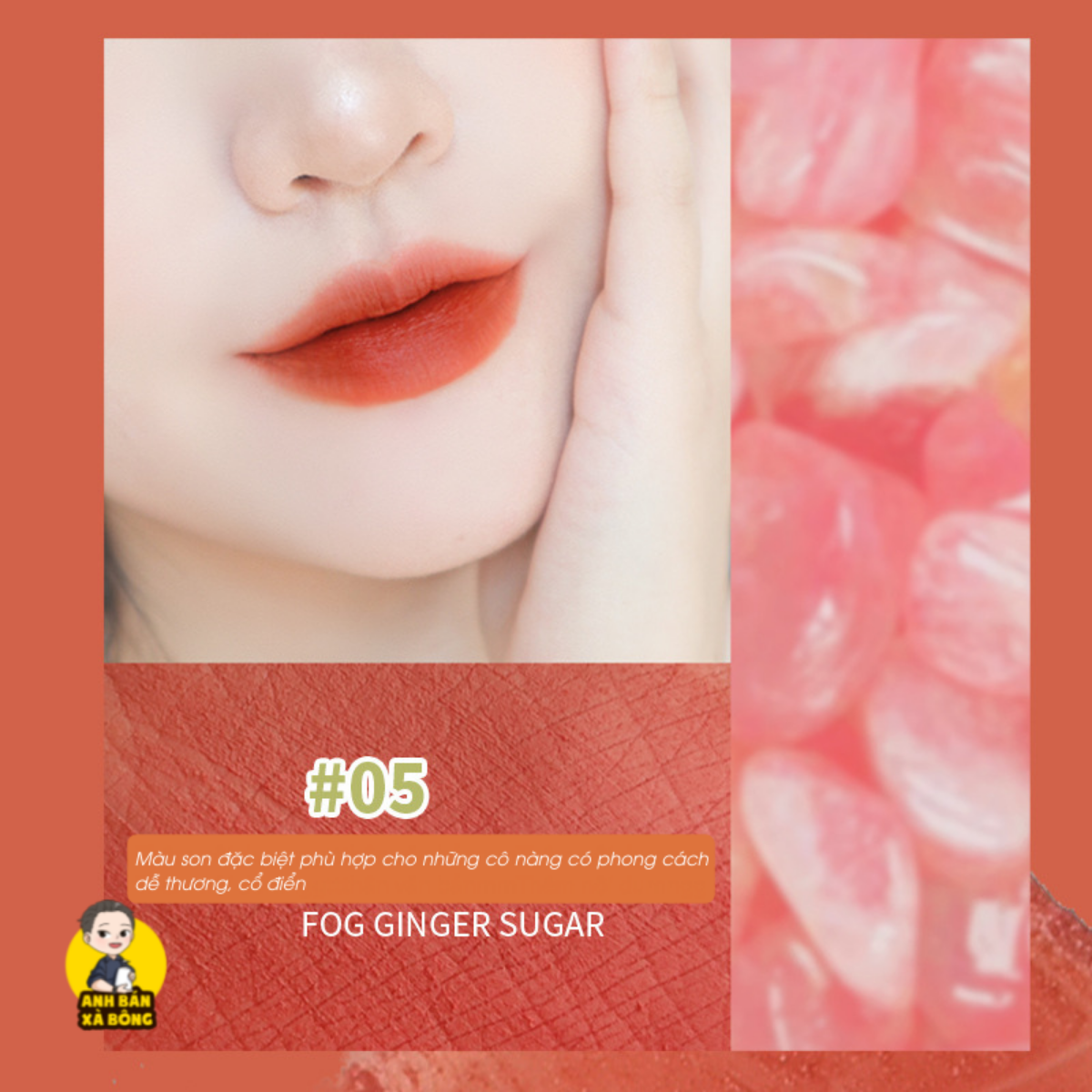 Son Kem Lì COLOR SCHOOL Clouds Rain Lip Mud CS011