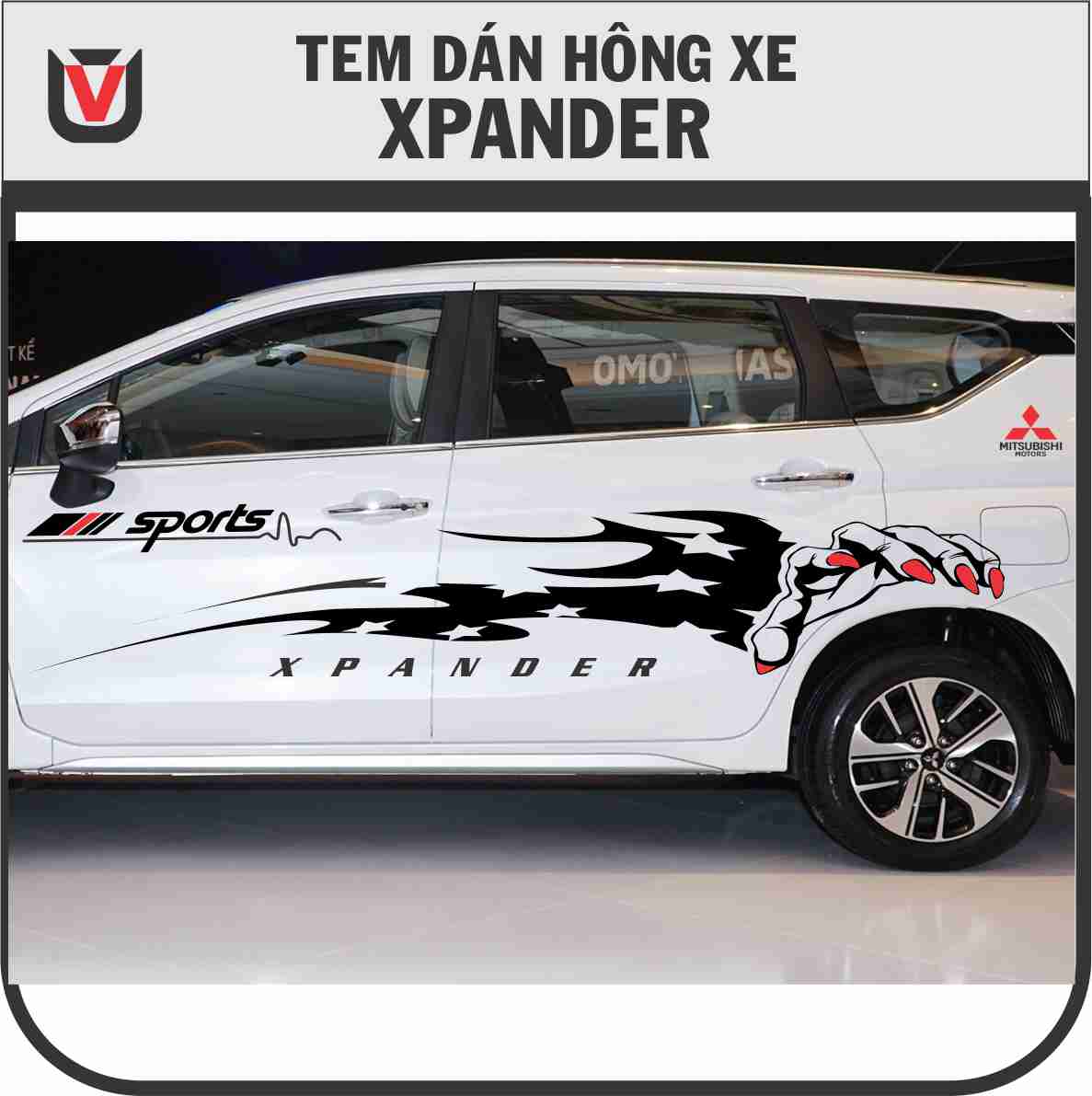 Tem độ Xpander phong cách cực ngầu