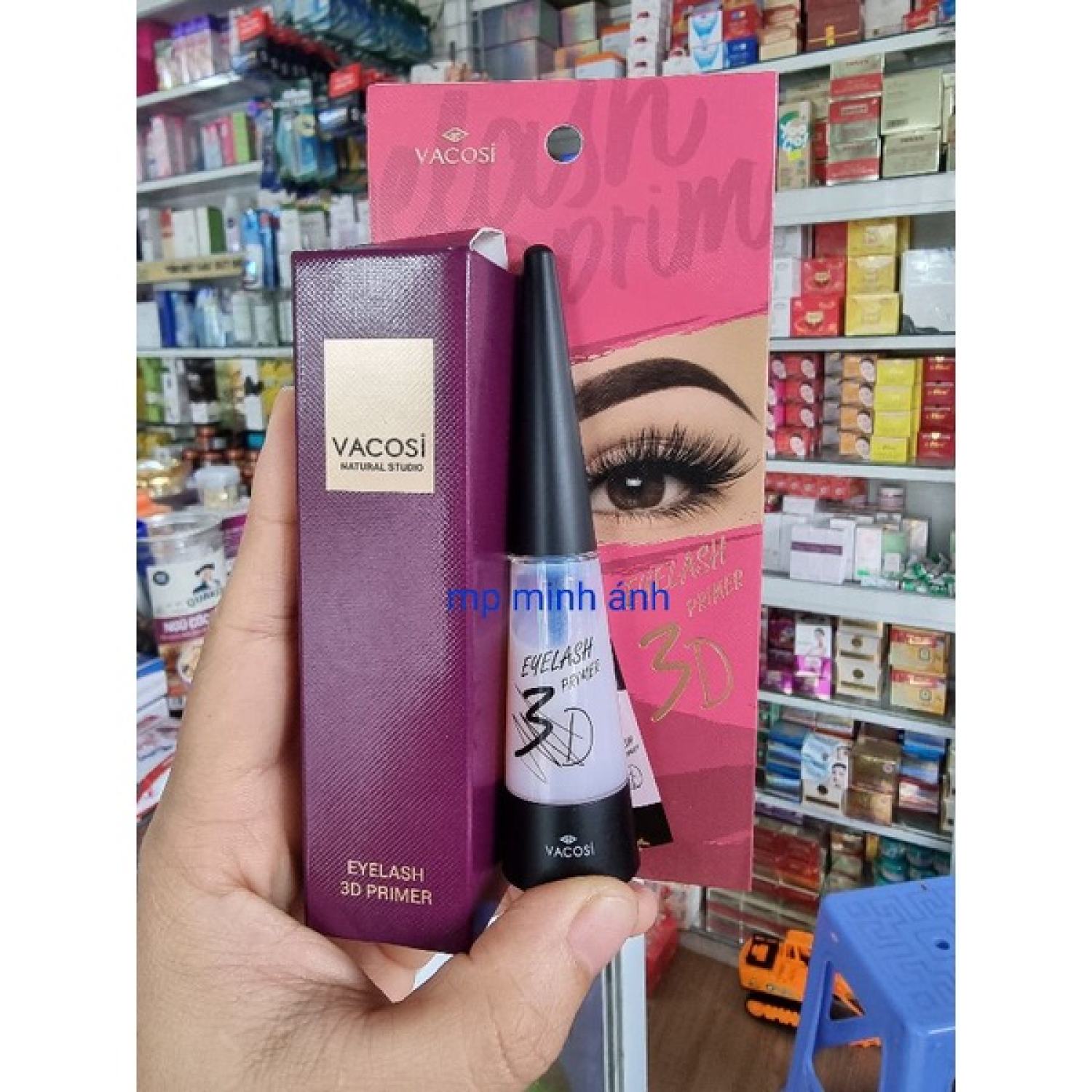 keo dán mi vacosi hàn quốc natural studio eyelash 3d primer 8ml