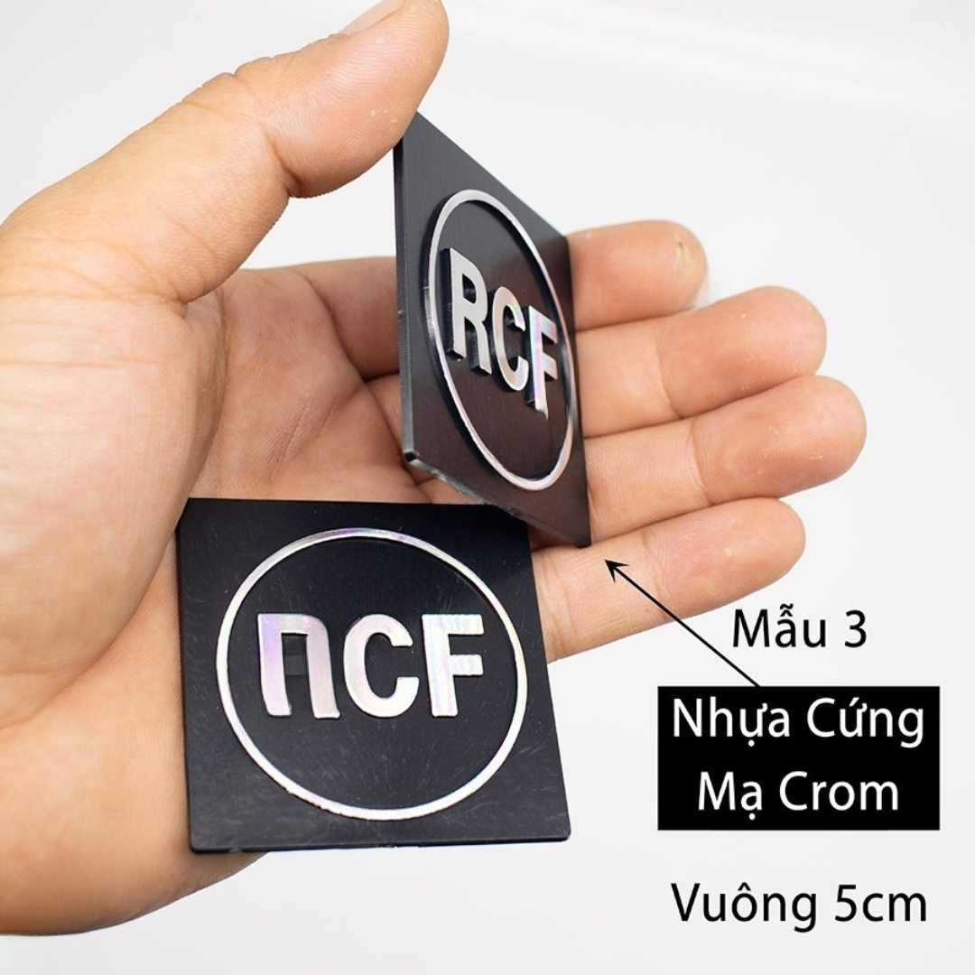 Tem Loa RCF Nhiều Mẫu Dán Thùng Loa ( 1 Đôi )