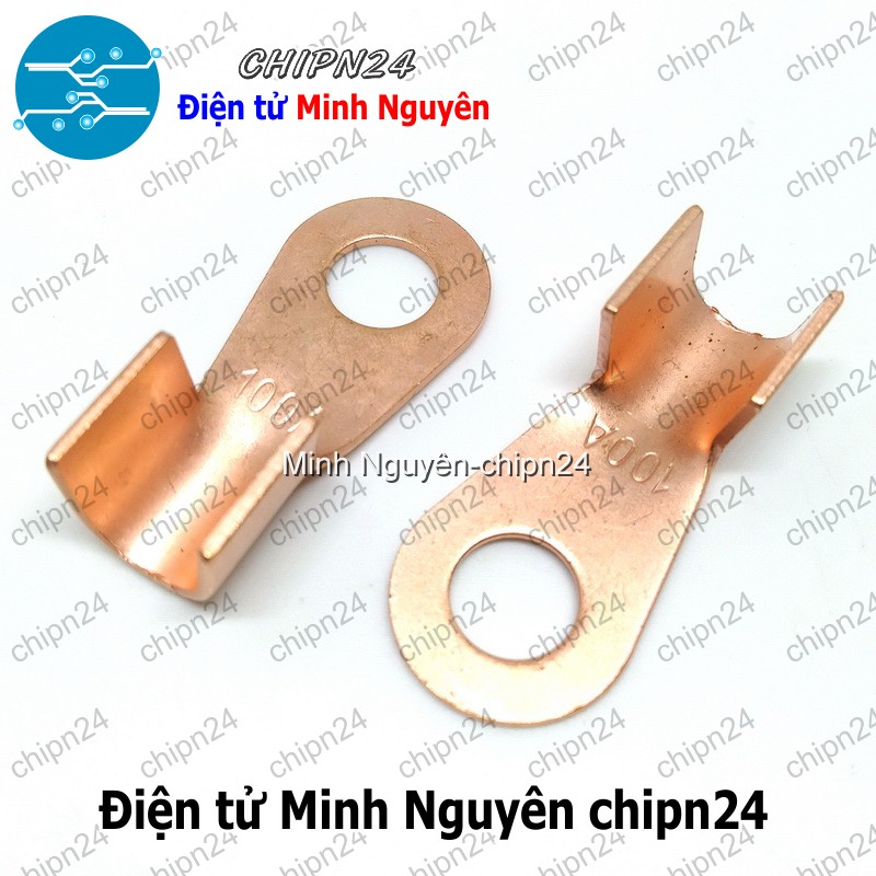 [2 cái] (F342.5) Đầu cốt đồng 100A (Cos đồng tròn 100A) - HH005783