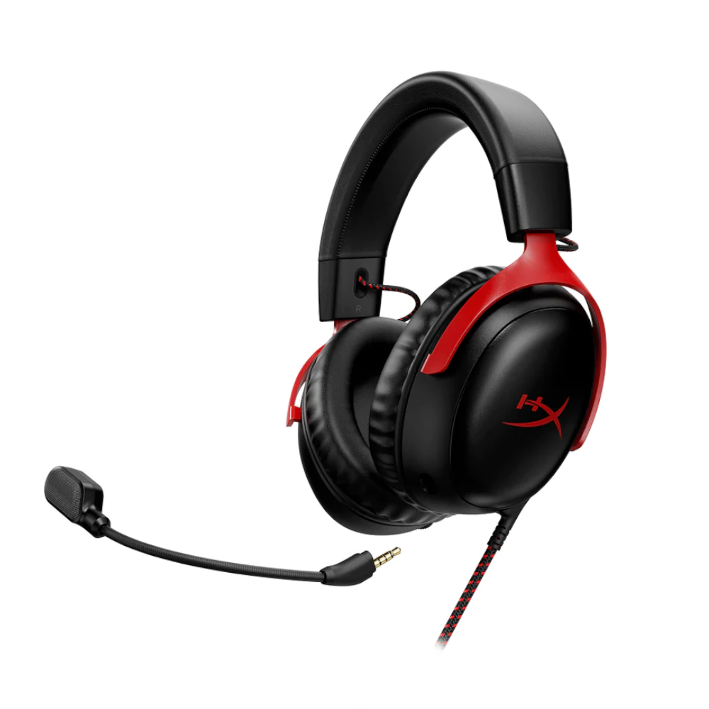 Tai nghe HP HyperX Cloud III (Đen/Đỏ) - Hàng Chính Hãng