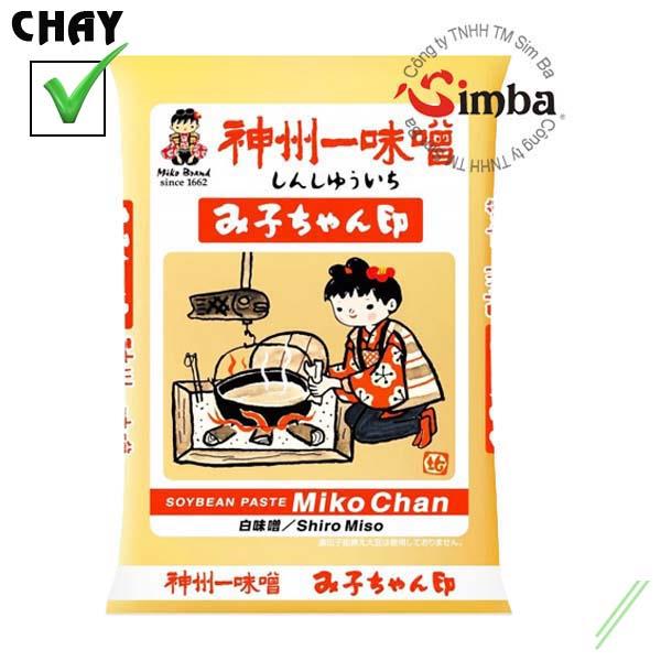 Đậu tương lên men Miko Chan {Shinsyu-ichi Miso} - 1kg