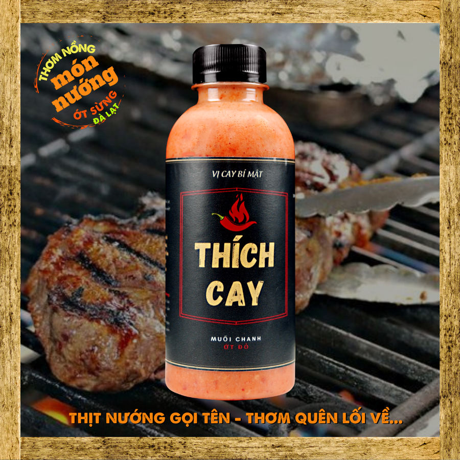 Combo 5 chai nước chấm đủ loại - Thích Cay