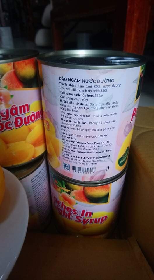 COMBO 3 LON ĐÀO NGÂM NƯỚC ĐƯỜNG 825G