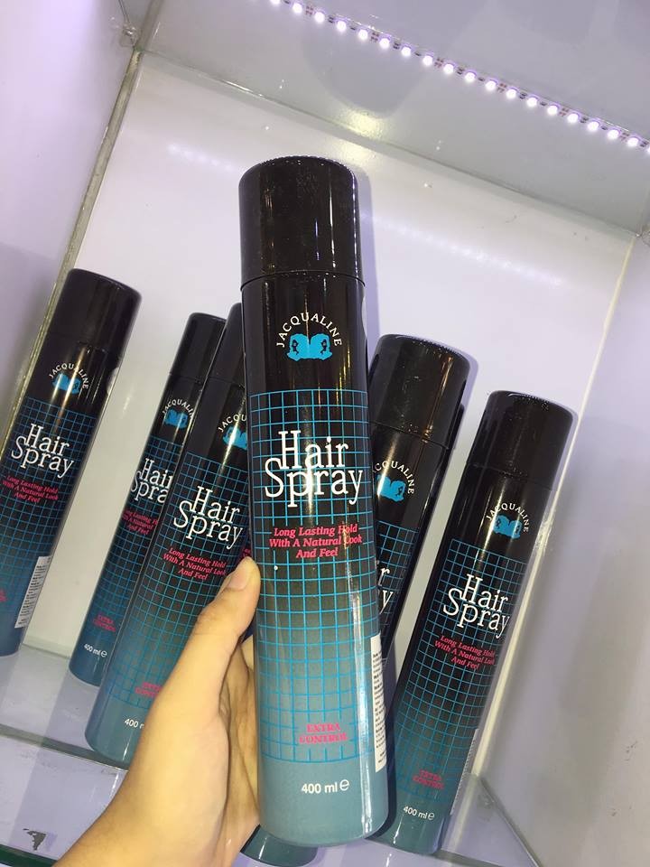 GÔM XỊT TÓC JACQUALINE HAIR SPRAY 400ML