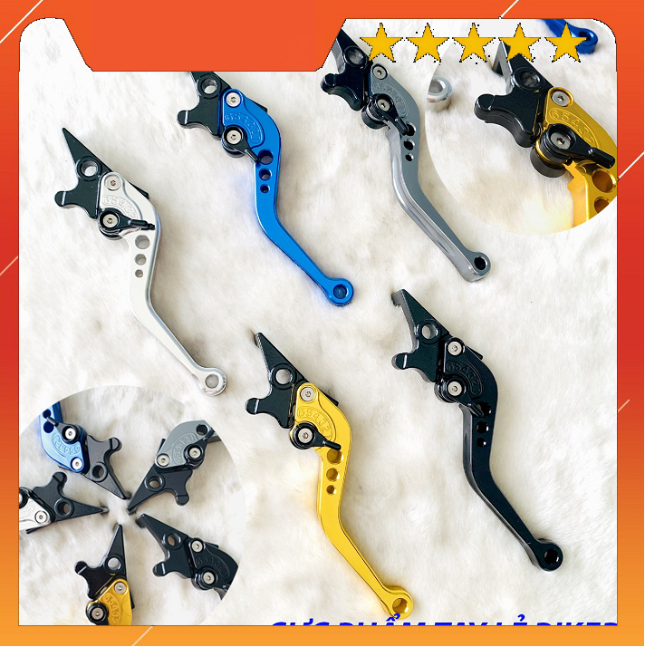 Tay thắng mẫu bikers 6 nấc tăng chỉnh dream, wave, sirius rc