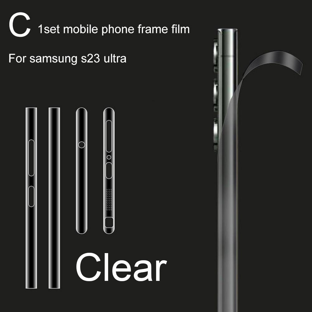 Miếng dán ppf cao cấp dán viền bảo vệ cho samsung galaxy s23/s23 plus/s23 ultra