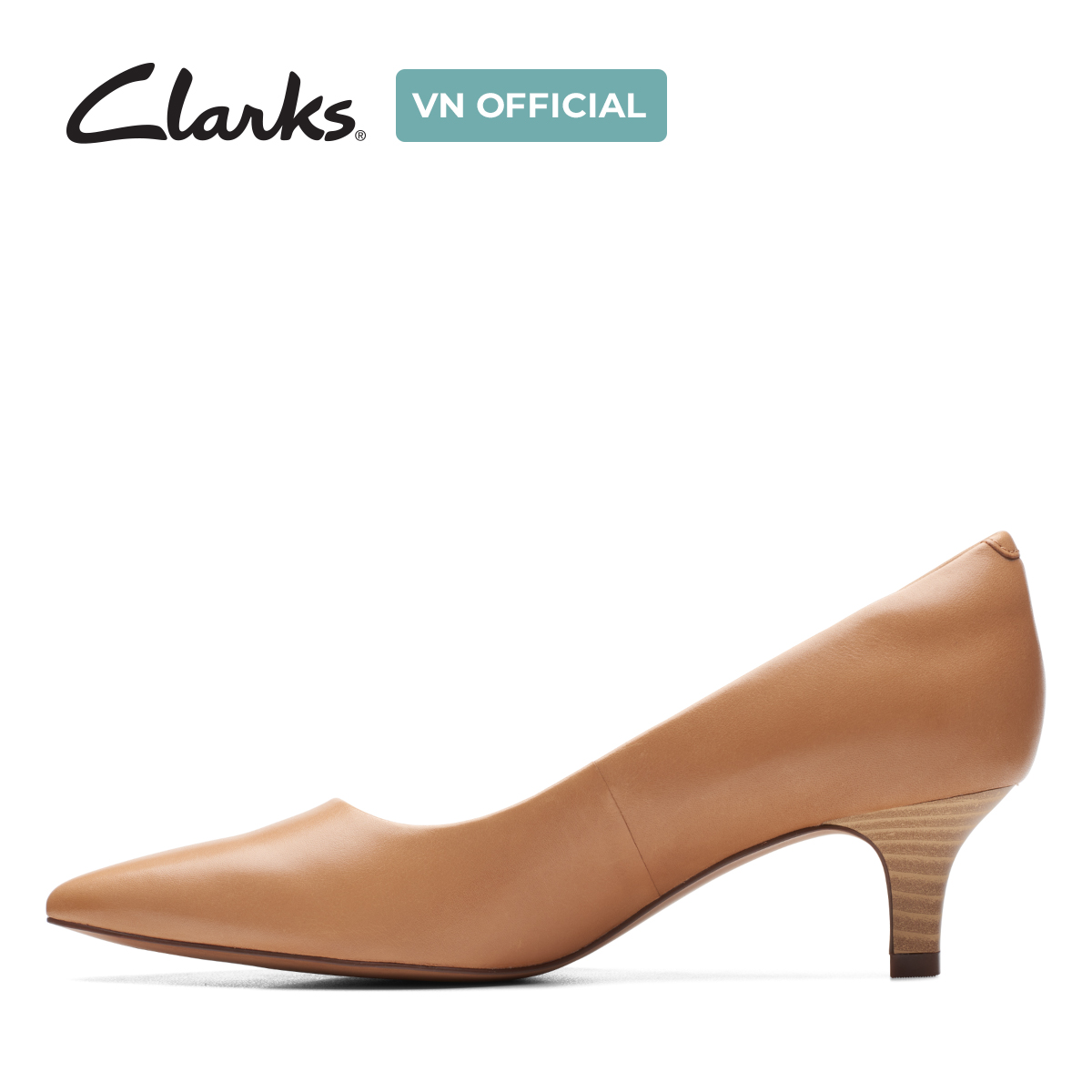 Giày Cao Gót 4.5cm Da Nữ Clarks - Shondrah Jade