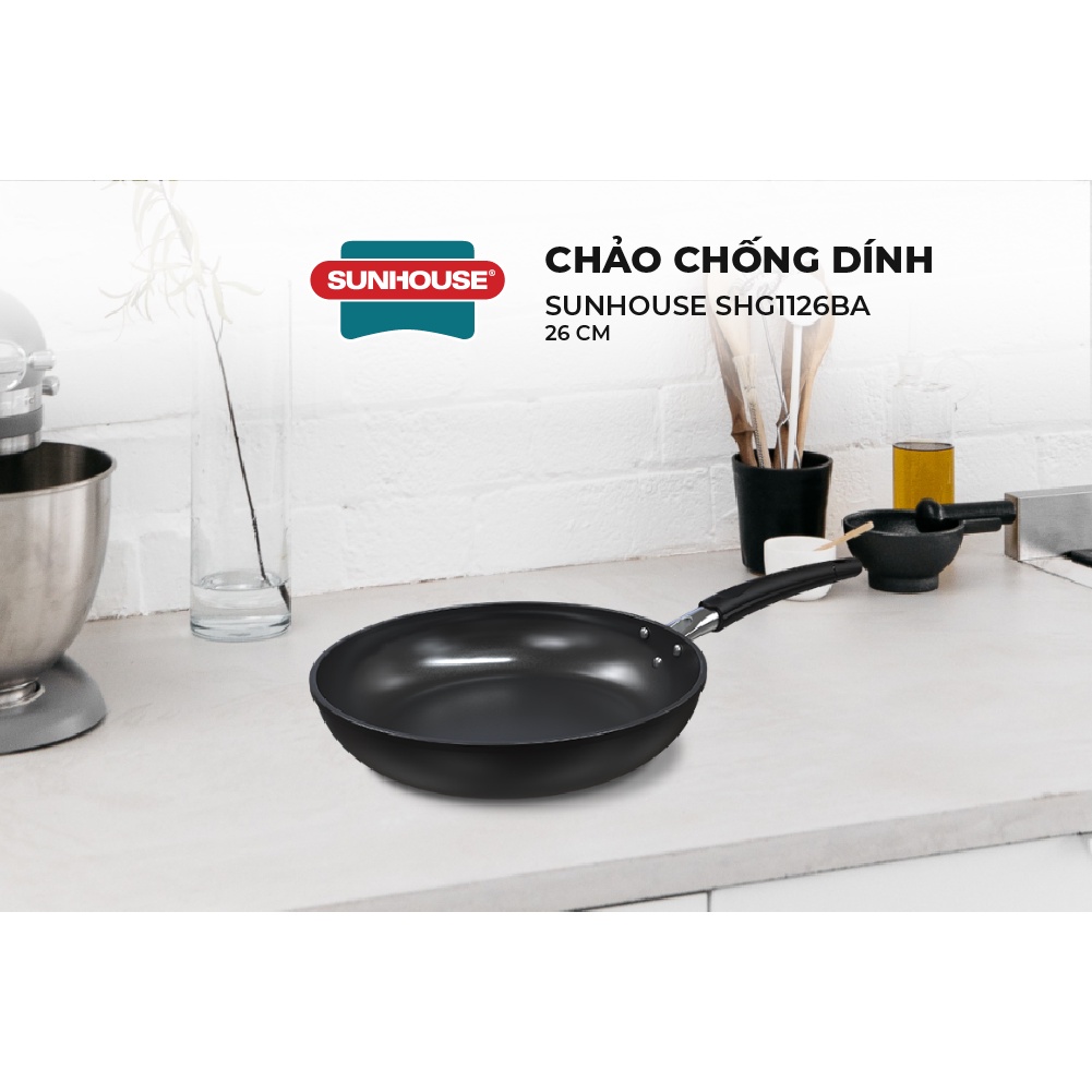Chảo chống dính SUNHOUSE SHG1126BA