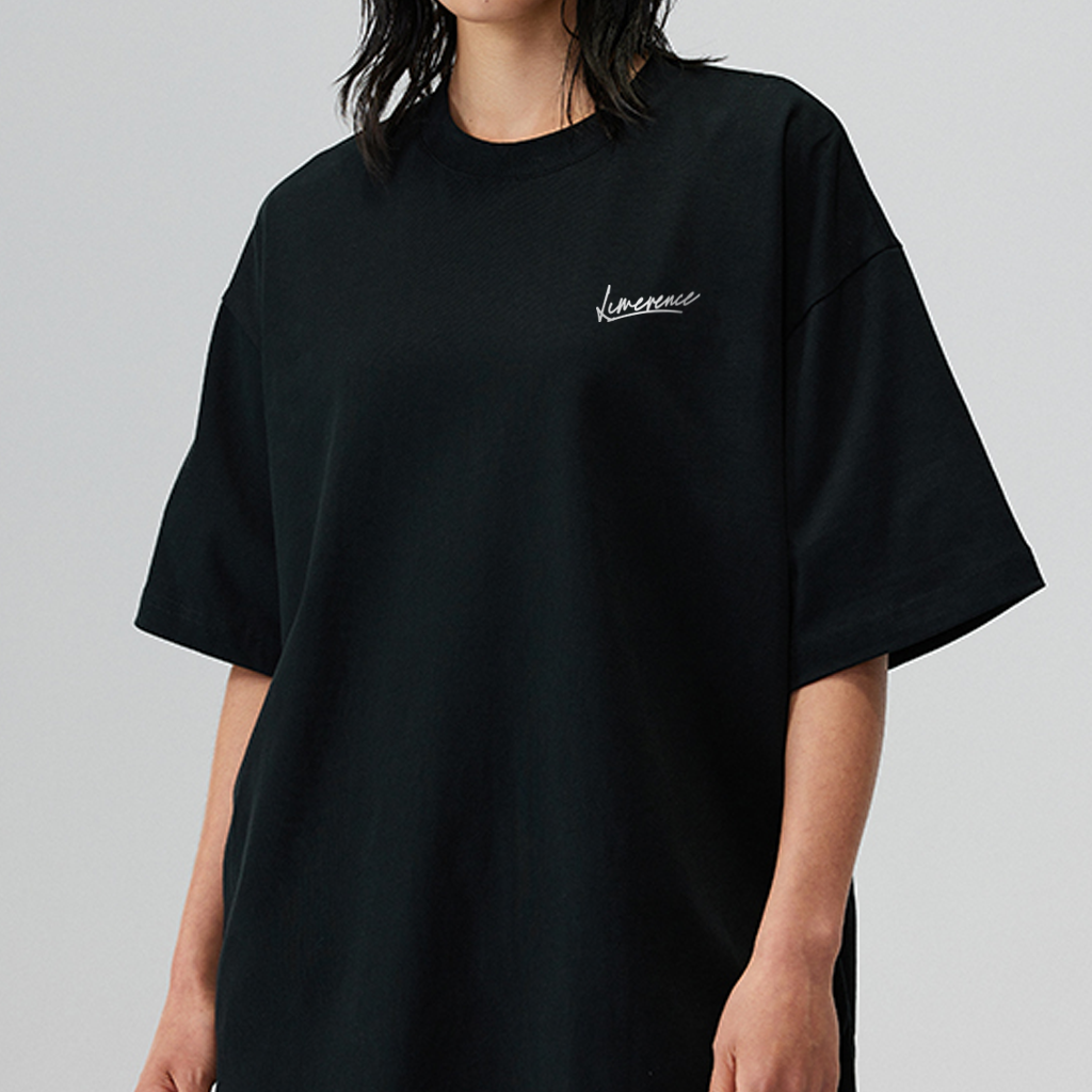 Áo thun form rộng LIMERENCE - Basic Tee Deep love cotton cao cấp co giãn, dày dặn Local Brand