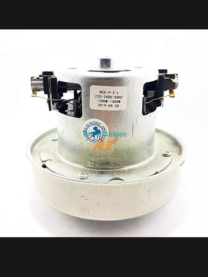 Motor máy hút bui 220V-1400w, ĐK bầu 13cm